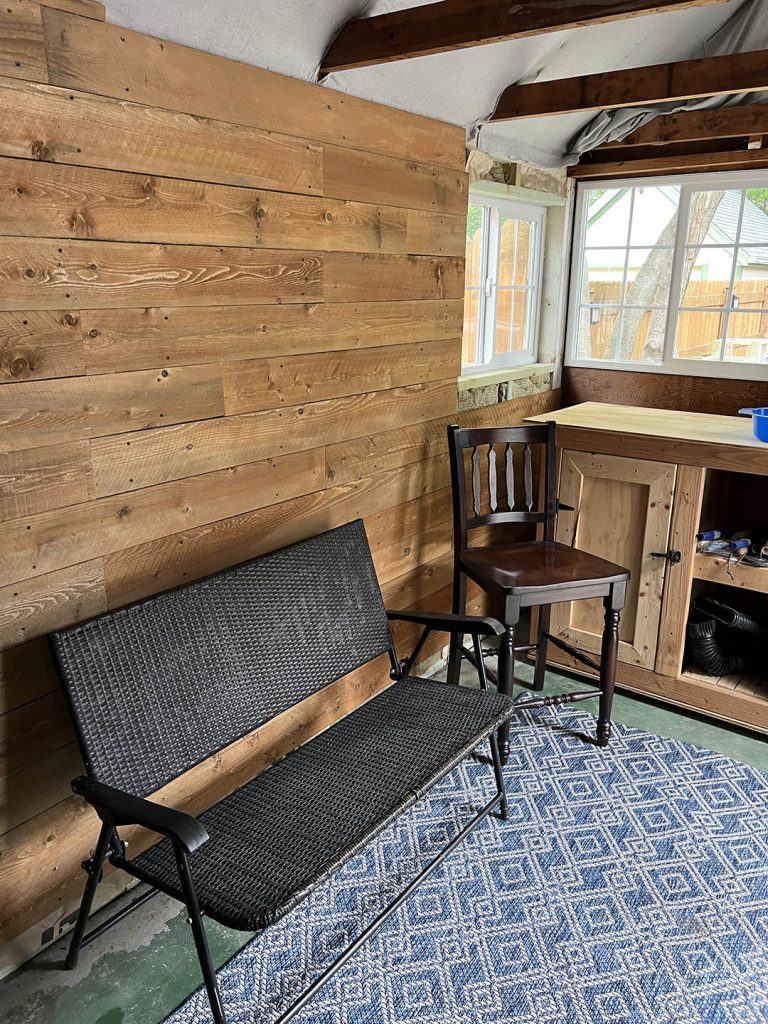 Cedar walls
