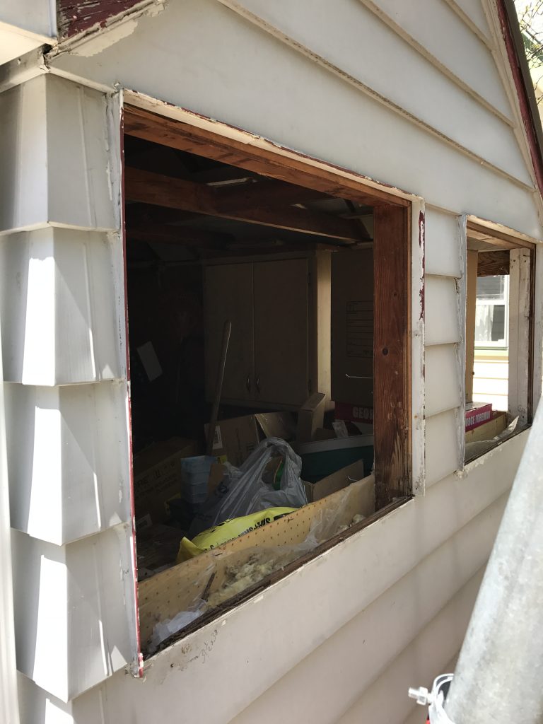 Taking out the windows